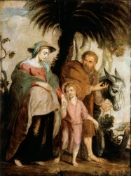 A visszatérés Egyiptomból, 1614.