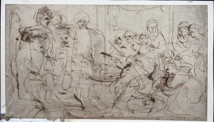 Tomyris Cyrus fejével, c. 1637-1638.