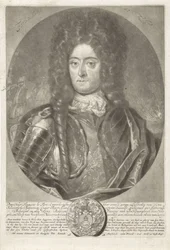 Francois Lefort főtengernagy portréja 1656-1699, 1698.