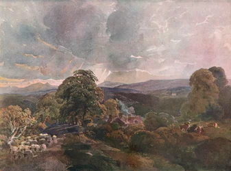 Sackbridge Hall, Lowther közelében, 1928