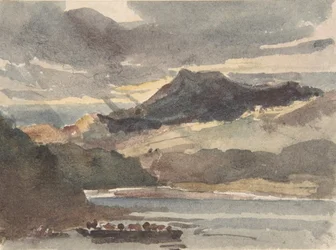 Tanulmány a komp számára, 1829 után.