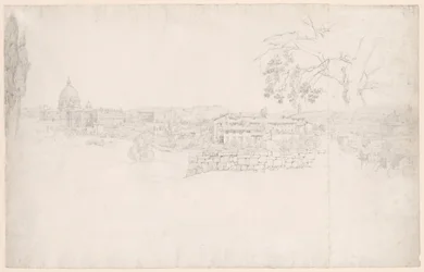 Fantasy Panoráma Rómáról Szent Pétertől a Castel San Angeloig