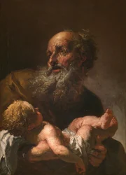 Simeon a Kis Jézussal
