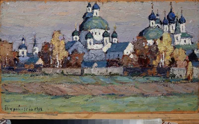 Rostov la Grande. Pjotr ​​Ivanovics Petrovicsov (Pjotr ​​Petrovicsev) életműve (1874-1947), Huile Sir Tsarton