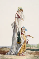 Fiatal anya és gyermeke, 1800