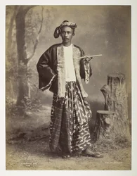 Egy burmai férfi, a Views of Burma-ból