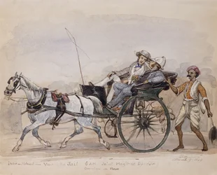 Látogatás a börtönben, 1849