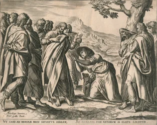 Krisztus és a kánaáni asszony, 1577-1579.