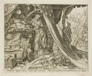 Judith Slaying Holofernes, hatodik lemez a Judith és Holofernes történetéből