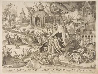 Lust Luxuria A hét halálos bűnből, 1558.