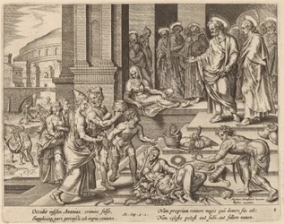 Ananias és Sapphira halála