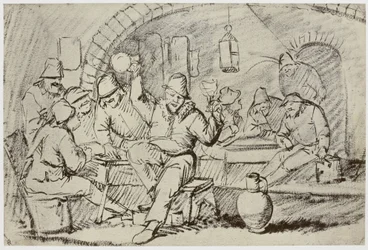 Hemskirk [Van Heemskerck?], Boors Carousing