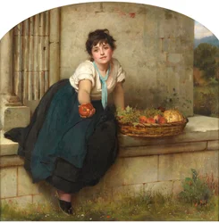 A gyümölcsárus, 1877