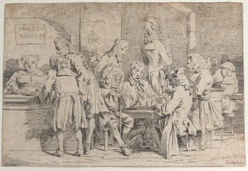 Tric Trac játék, 1763., 1763.
