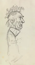 Gladstone karikatúra portréja