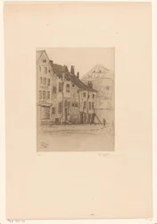 Régi házak a Place Verte-n, Verviersben Vieilles maisons, Place Verte (Verviers) (eredeti cím)