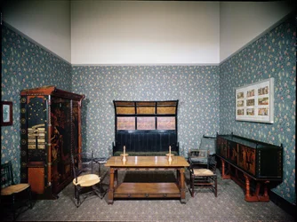 William Morris enteriőr, 1860 körül