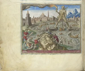 A Rodosz kolosszusa A világ nyolcadik csodája című sorozatból, 1572
