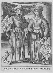 I. Vencel, Luxemburg hercege és Joanna, Brabant hercegnője, kb. 1600