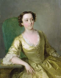 Miss Adams, 1741 körül (olaj, vászon)