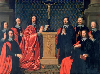A Prevot des Marchands és az Echevins Párizs városából, 1648