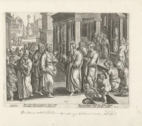 Pál vitázik Elymas varázslóval Az Apostolok Cselekedetei (sorozat címe) Acta Apostolorum (sorozat címe)