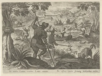 Jacht op vidra Jachttaferelen (sorozat címe) Amelyben mindenféle vadászat, madártartás és horgászat (sorozat címe)