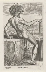 Riviergod Duna Danvbivs (cím az objektumon) Rivier- en zeegoden (sorozat címe) Elegáns portrék a tengeri félistenekről és az Amnicus-fókákról (sorozat címe)
