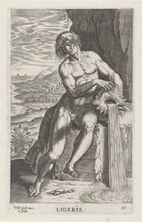 Riviergod Ligeris Ligeris (cím az objektumon) Rivier- en zeegoden (sorozat címe) Elegáns portrék a tengeri félistenekről és az Amnicus-fókákról (sorozat címe)
