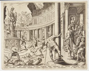 Ashtoreth, Chemosh és Milcom templomának lerombolása