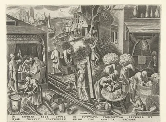 Vigyázat Prudentia (cím a tárgyon) A hét erény (sorozat címe)