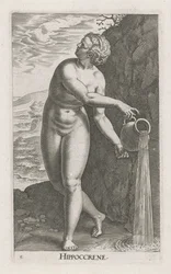 Waternimf Hippocrene Hippocrene (cím a tárgyon) Stroom – vízi nimfa (sorozat címe) Nympharum oceanitidum, Ephydridum potamidum naiadum (sorozat címe)