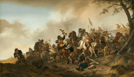 Csatajelenet, c. 16451646.