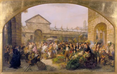 "Covent Garden Market", 1864