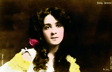 Daisy Jerome, színésznő, XX. század eleje.