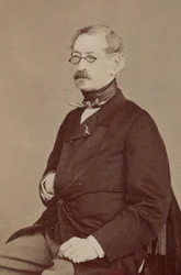 Charles-François Plantade zeneszerző portréja 1787-1870, 1860-as évek.