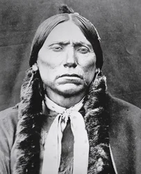 Quanah Parker (kb. 1845-1911) (f/w fotó)