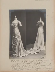 Album oldal: House of Worth, estélyi ruha