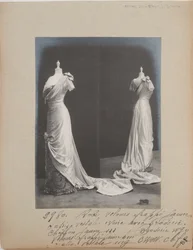 Album oldal: House of Worth, estélyi ruha