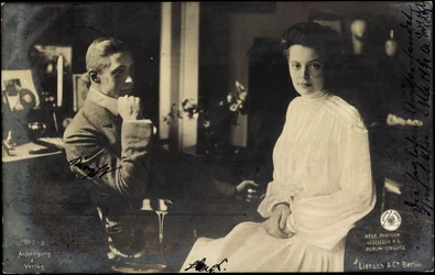 Cecilie hercegnő és Vilmos porosz hercegprímás