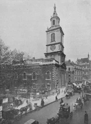 Szent Botolph-templom Bishopsgate nélkül, London City, 1890 1911