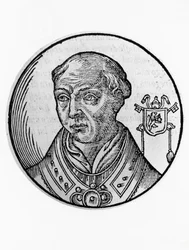 II. Calixtus portréja (Guy de Burgundy, 1060-1124 körül)