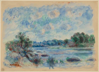 Tájkép Pont-Aven-nél