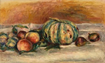 Csendélet dinnyével (Nature morte au melon)