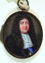 Christopher Monck, Albemarle 2. hercege (zománc az aranyon)