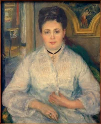Madame Victor Chocquet portréja
