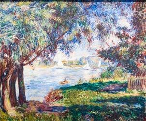 Bougival, c. 1888 (olaj, vászon)