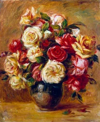 Csokor rózsa, c1909.