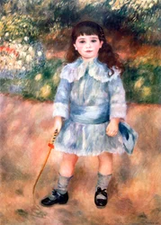Fiú ostorral, 1885