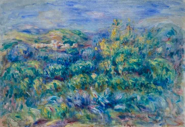 Cagnes-i táj